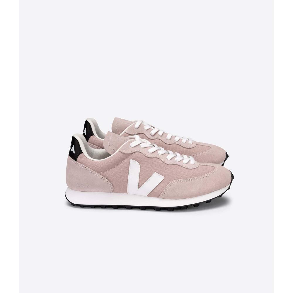 Pink Women\'s Veja RIO BRANCO RIPSTOP Running Shoes | AU 426EBC